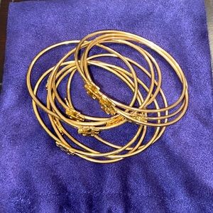 Tory Burch Gold Bangle Set